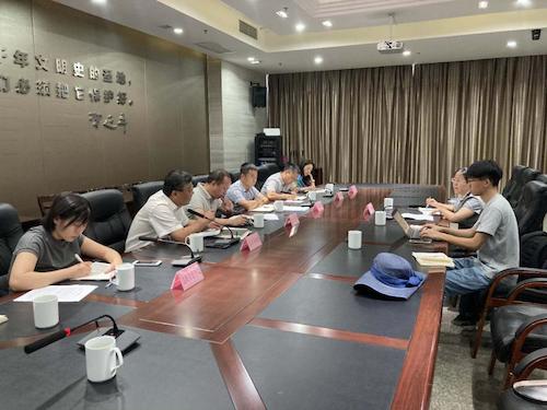 图3： 良渚调研组与良管委各部门进行交流